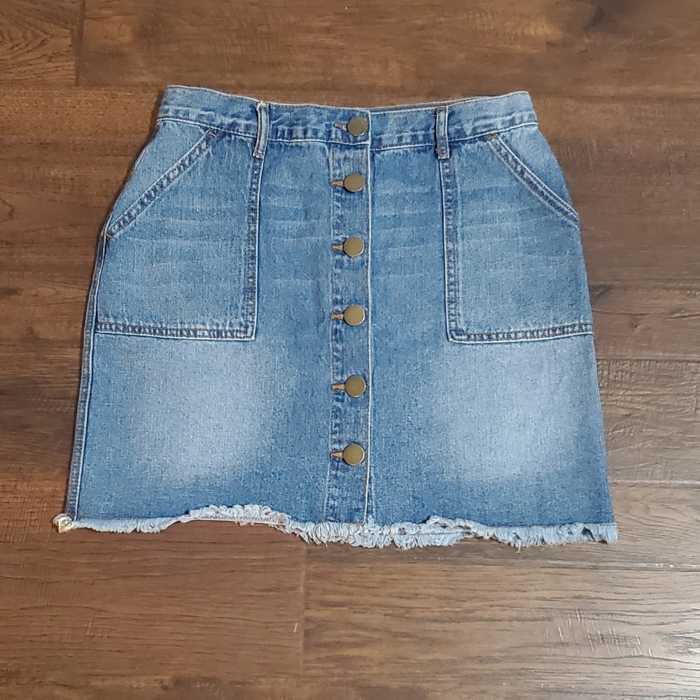 Blu Pepper denim skirt sizeM - Picture 1 of 3